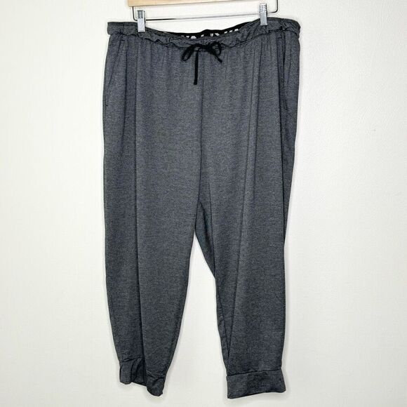Nike Soft Knit Charcoal Gray Ankle Joggers - US size 1X - Picture 1 of 7